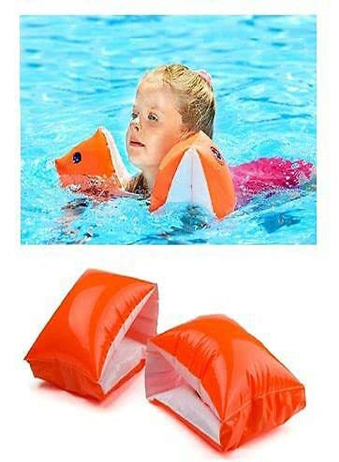AASA Inflatable Swimming Arm Wings Floats for Pool Beach and Ponds for Kids 3 to 6 Years (Multicolor) - Image 1
